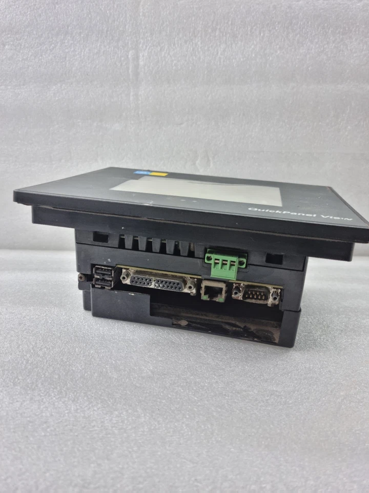 GE FANUC IC754VGL06CTD-GJ QUICKPANEL VIEW MODEL-ES0622 24VDC TESTED AS PHOTO